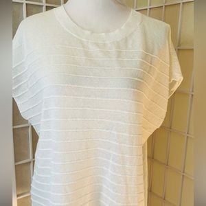 rag & bone White Noreen Top